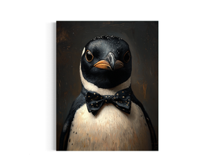 Sophisticated Penguin Wall Decor 169AS