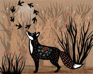 fox artwork prints​