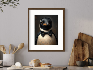 Sophisticated Penguin Wall Decor 169AS