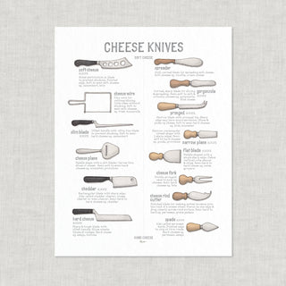 Prints / Culinary . Knives (Cheese)