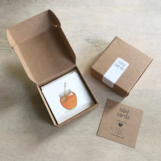 Mini Cards Set / Bees & Honey