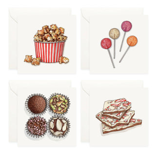 Mini Cards Set / Candies & Sweets