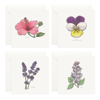 Box Set Cards / Flowers 02: Flat