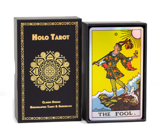 Holo Tarot | Holographic Tarot Deck & Guide | Made in USA |