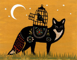 Free To Go - 8 x 10 inch Cut Paper Art Print