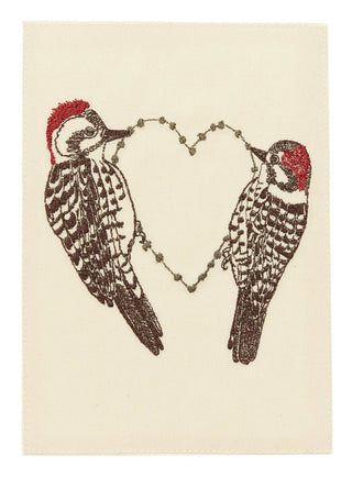 Woodpecker Love Card