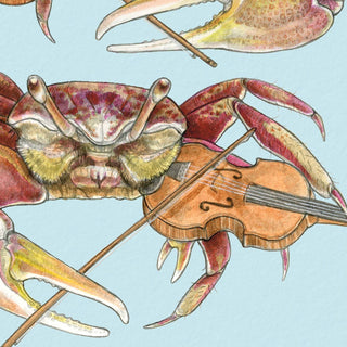 Fiddler Crabs - 8x8 " Archival Print
